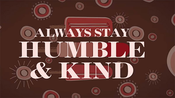 Humble & Kind Lyric Video Image