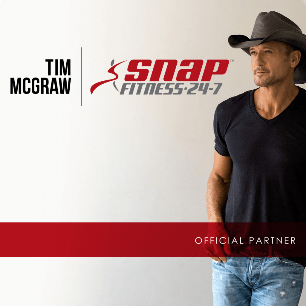 Image of Tim McGraw for Snap Fitness